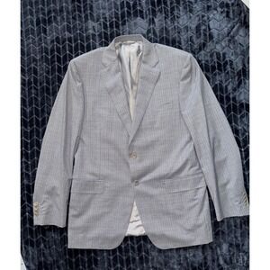 Canali 1934 Men's Wool Sport Coat Blazer Gray 42R‎ EU 52 Made in Italy